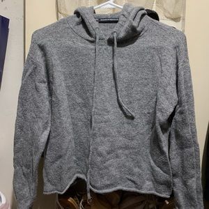 Brandy Melville Knitted Crop Sweater